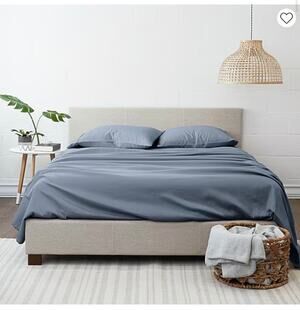 NEW! Casual Comfort iEnjoy Twin XL Sheet Set Stone